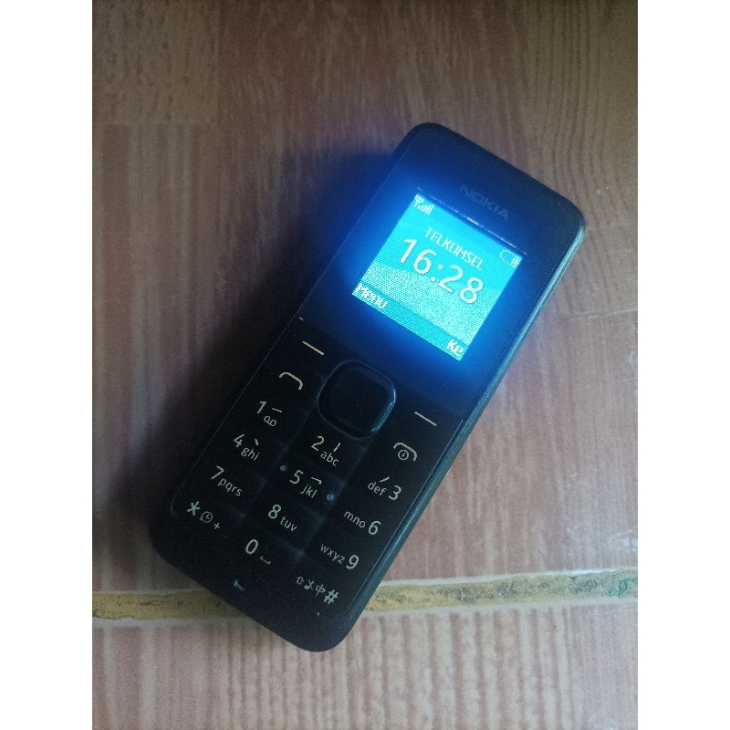 Hp jadul Nokia tipe 105 single sim