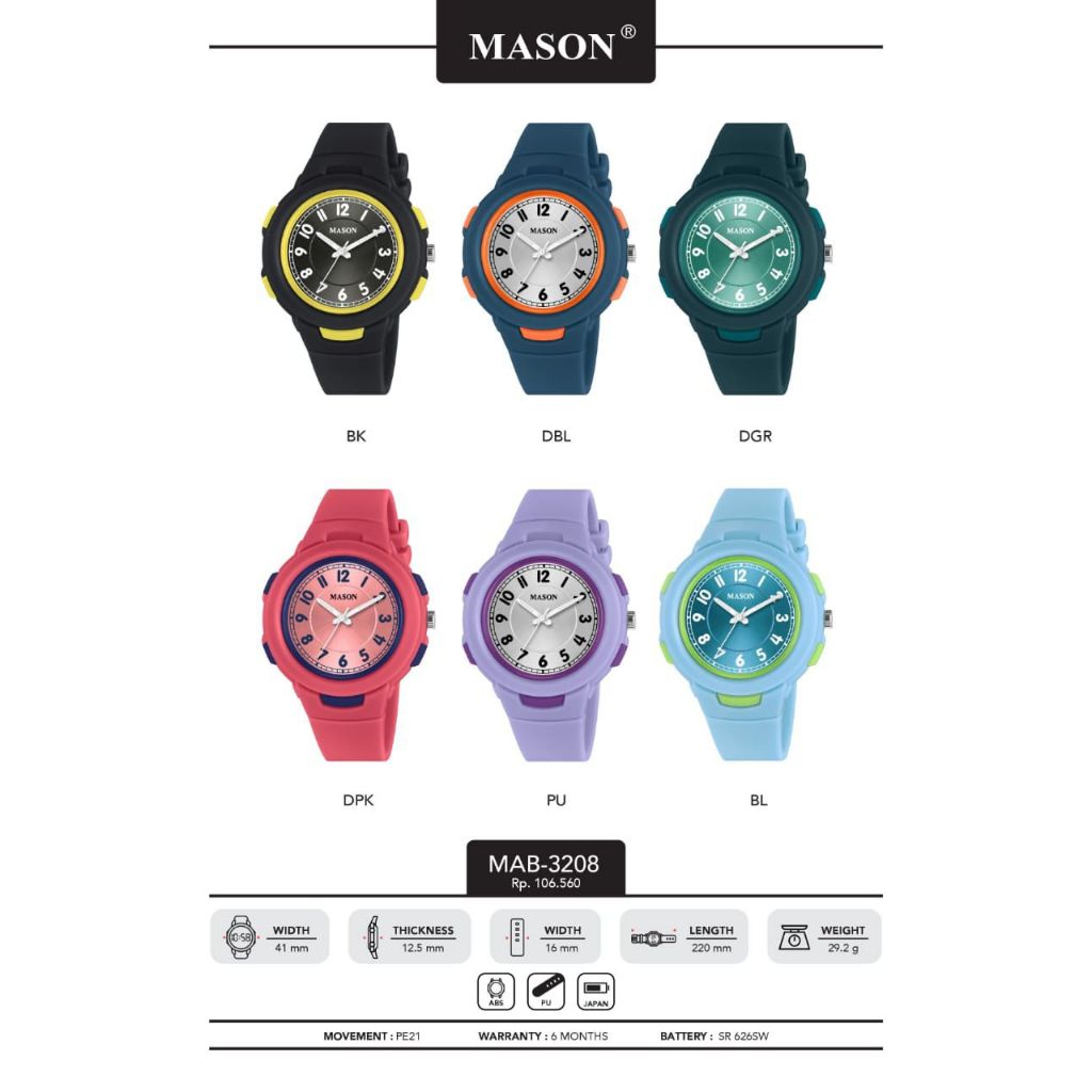 Jam Tangan Anak Mason