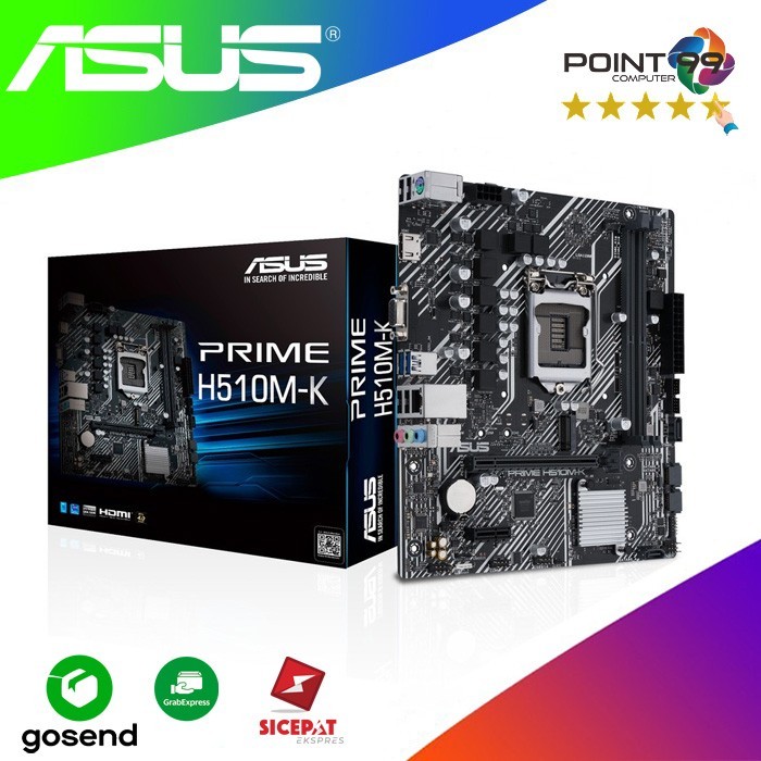 MOTHERBOARD ASUS PRIME H510M-K (LGA1200)