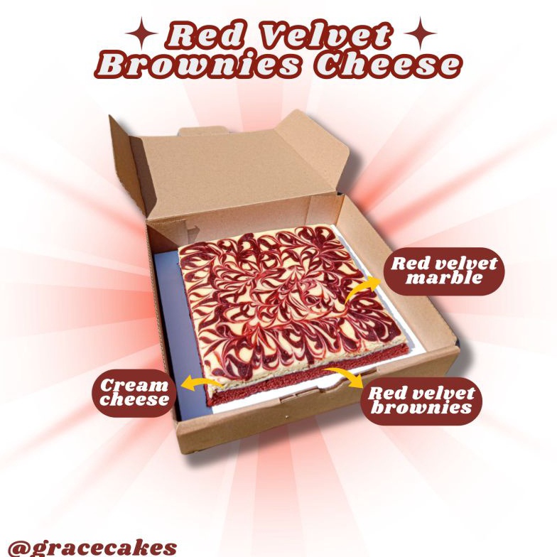 

TESTPC1 Murah Red Velvet Brownies Cheese Brownies Red Velvet Brownies Marble Fudgy Brownies