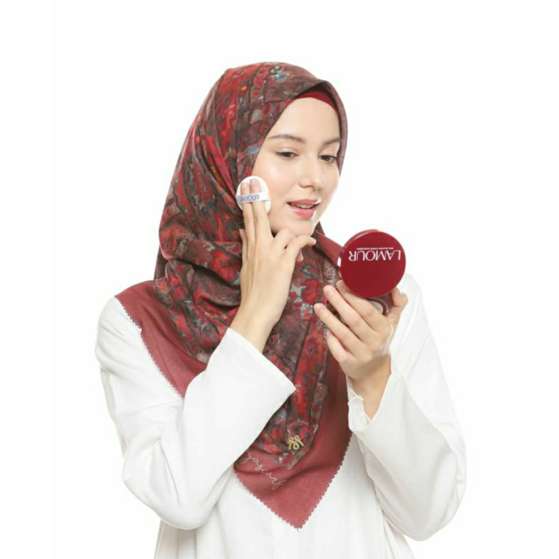 [Lamour] DNA Salmon Glowy Sunscreen Mengenyalkan dan Memuluskan Kulit Wajah Cocok untuk Semua Tone K