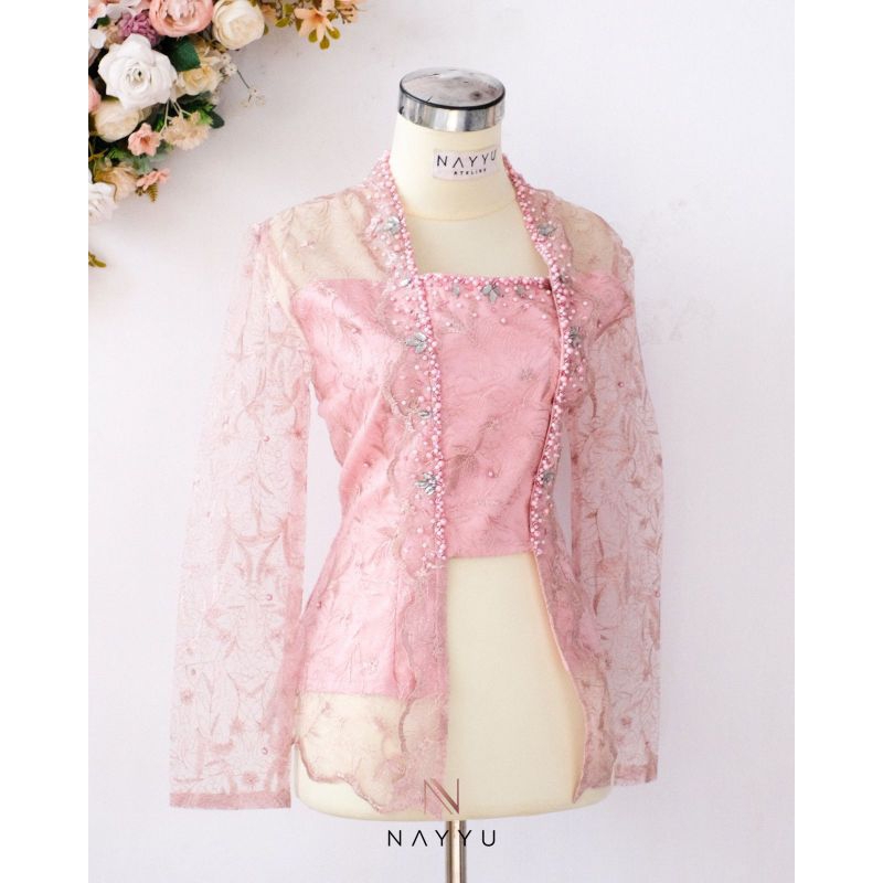 Atasan Kebaya Brokat Payet