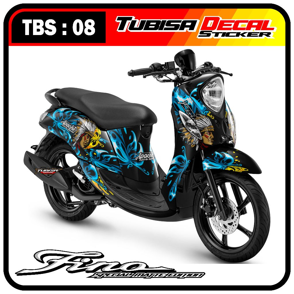 Decal Sticker Full Body FINO PREMIUM - Dekal Stiker Striping FINO PREMIUM. TBS.08