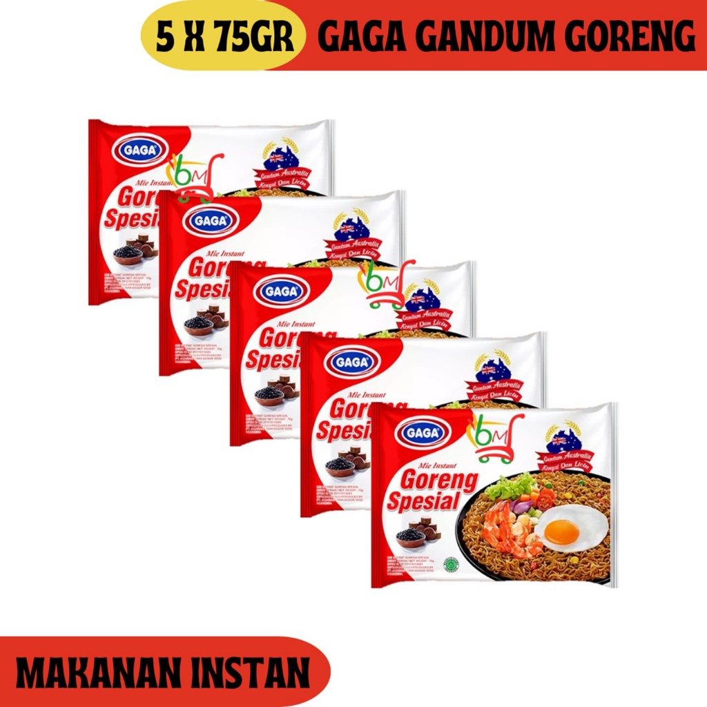 

Gaga Goreng Spesial Terbuat dari Gandum Australia