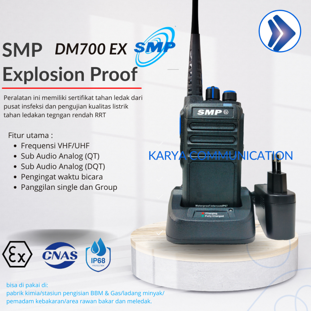 HT SMP DM700Ex EXPLOTIONPROOF+ WATERPROOF IP68