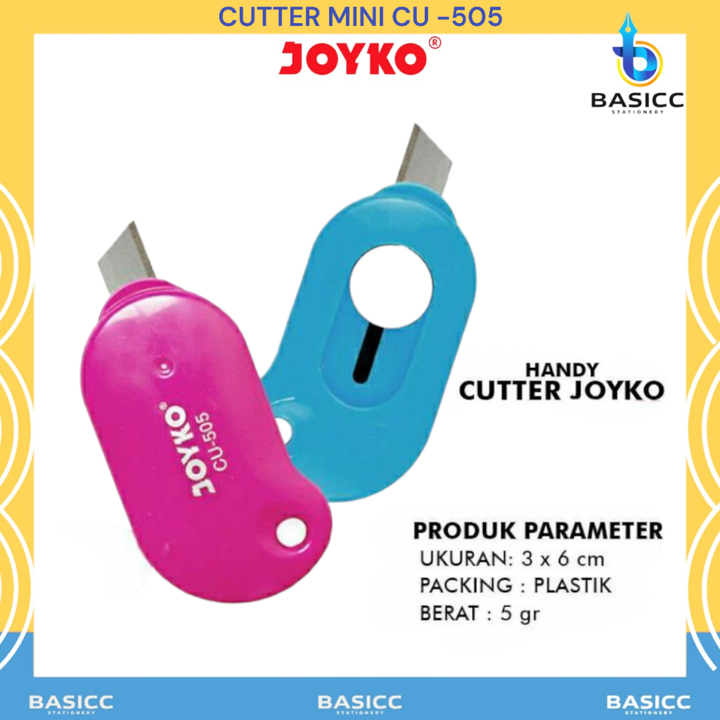 

Joyko Mini Cutter Pemotong Kecil CU-505 | @ 1Pcs