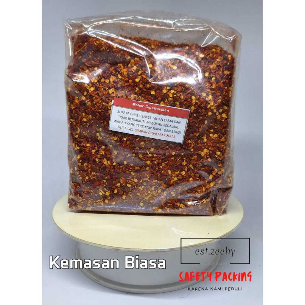 

HG (CHILLI FLAKES) CABE SEIHAN SANGAT PEDAS KEMASAN GR