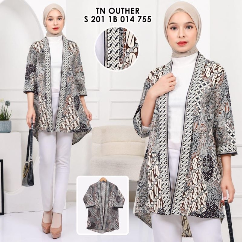blouse batik katun Stretch wanita modern -blus katun Stretch wanita modern-atasan batik katun Stretc