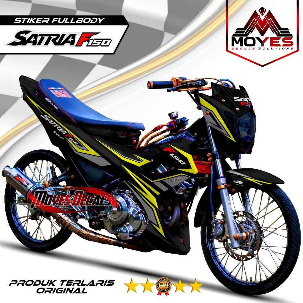 Decal Motor Satria FU Facelift - Stiker Motor Satria FU Facelift Fullbody Premium - Variasi Motor Su