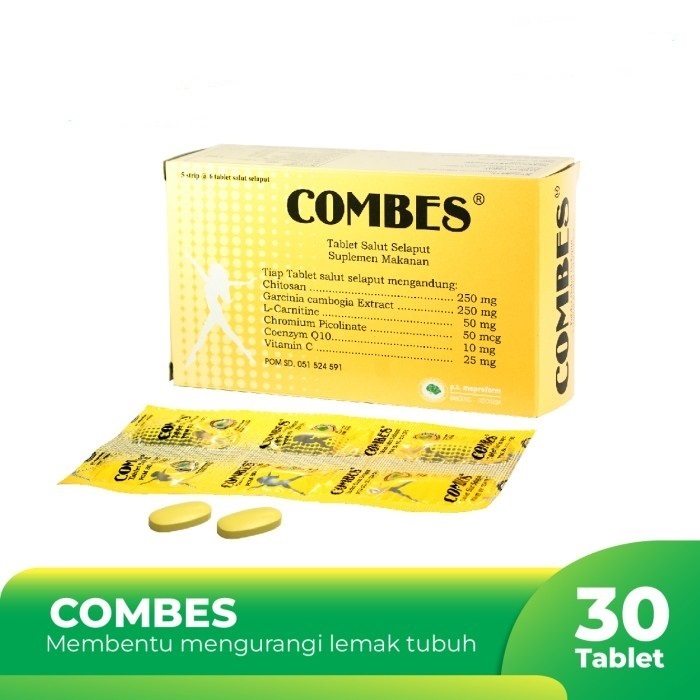 Combes 30 Tablet - Obat Pelangsing Diet