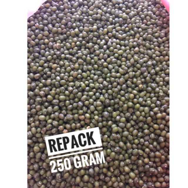 

Kacang Hijau Repack 250gr Ribbon Kualitas Bagus Mentah
