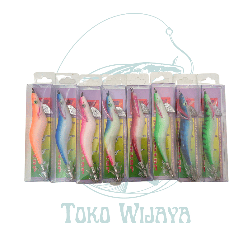 Umpan Cumi | Umpan Pancing PREDATOR [Glossy/Fiber]