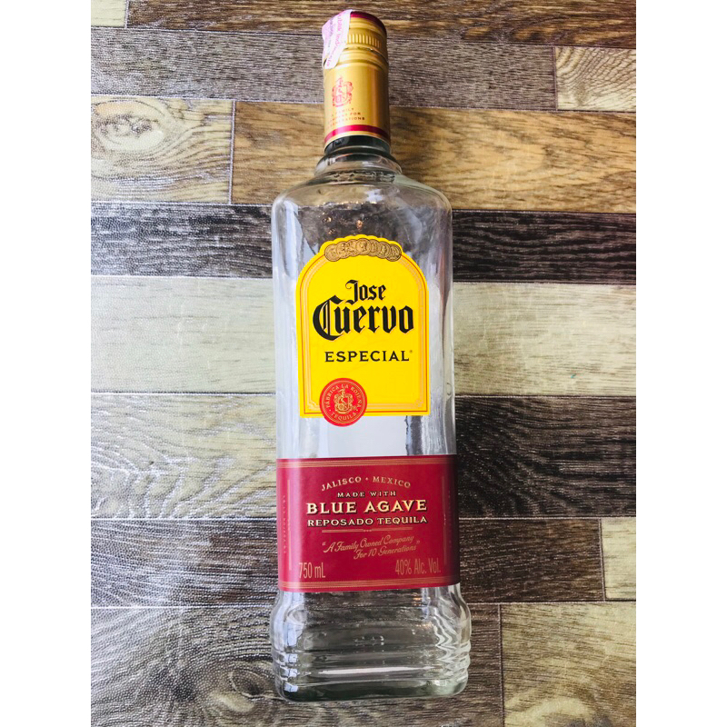 botol bekas minuman  jose cuervo  TANPA DUS botol antik botol unik pajangan botol hiasan