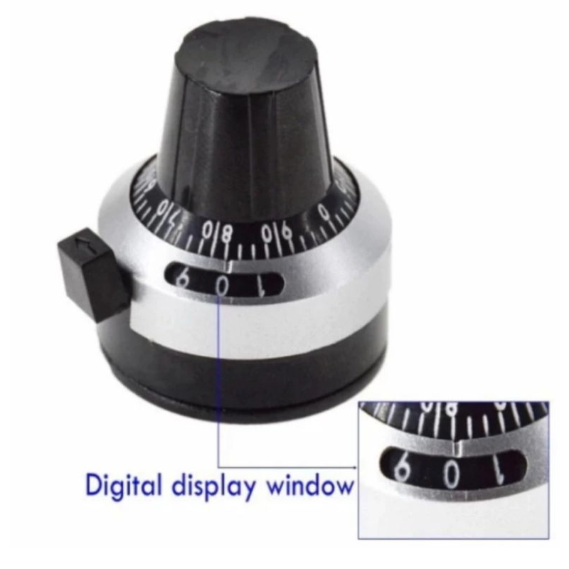DIAL KNOB ANGKA LINEAR SCALE POTENSIO BOURNS TYPE-3590S
