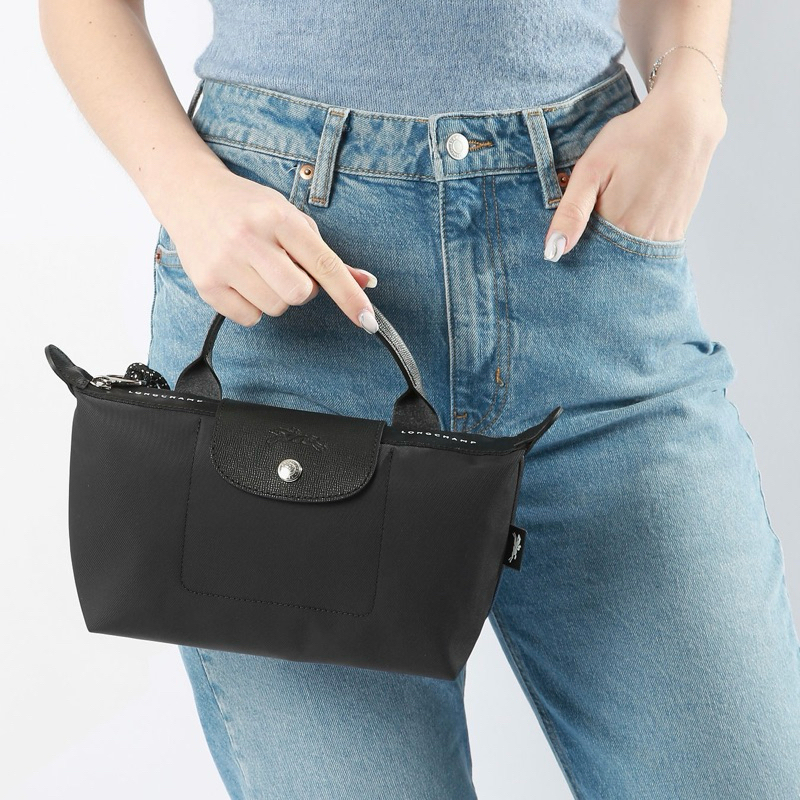 LC Le Pliage Energy Pouch / Beauty Case / Pochette / Clutch with Handle