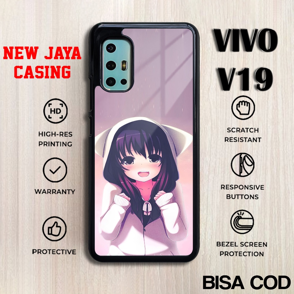 Casing Vivo V19 Softcase Glossy Cute Anime Case Vivo V19 Hardcase Glossy Kesing Vivo Terlaris Case T
