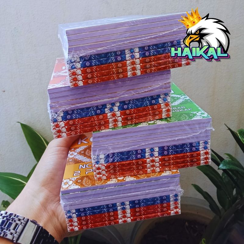 

1 Pak Nota Kontan Kiki NCR 2 Rangkap Isi (10pcs)