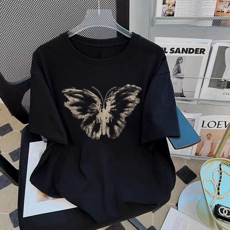 KOIKOO kaos cewek oversize oversized t shirt kaos hitam wanita kaos oversize wanita kaos wanita jumb