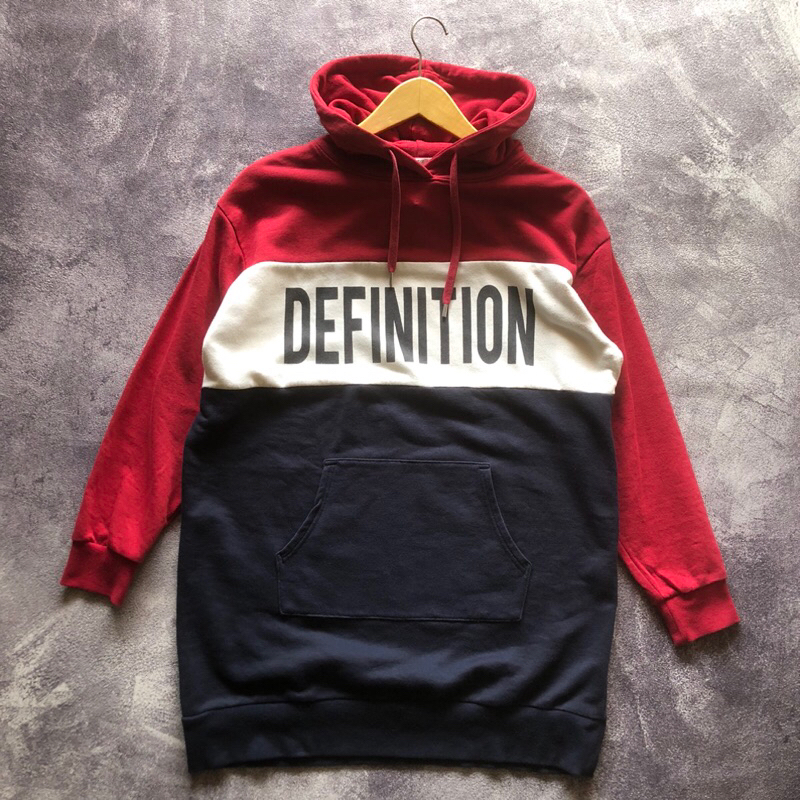 Hoodie Tunic COLZA Second Size XL,Hoodie Tunic Three Tone Second