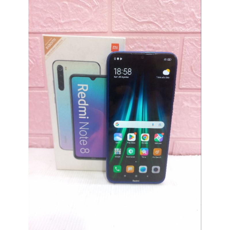 HP XIAOMI REDMI NOTE 8 4G RAM 4/64 GB SECOND