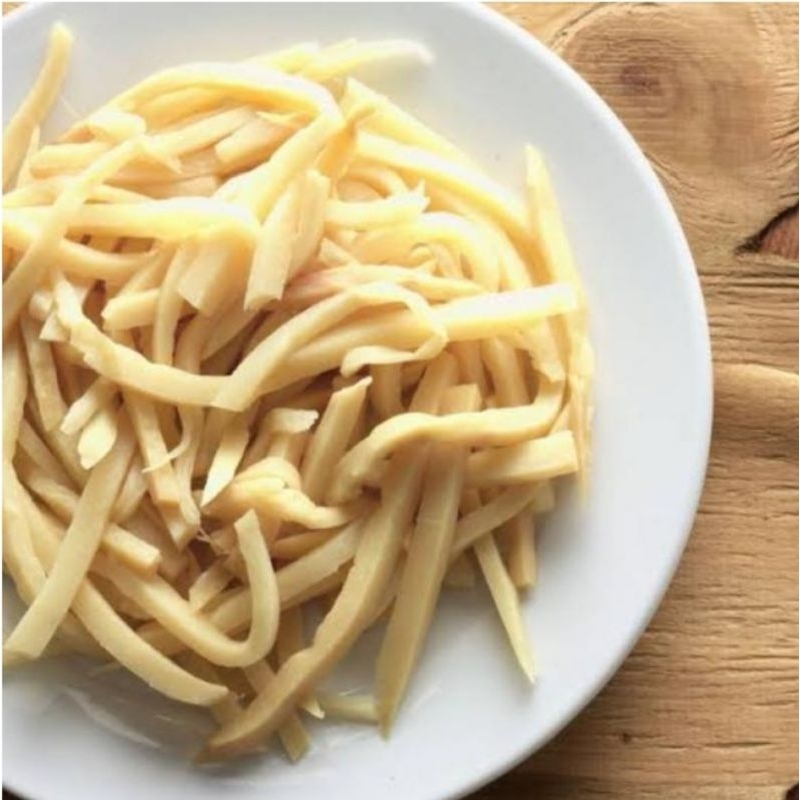 

rebung iris ±250 gram rebung lumpia bambu muda