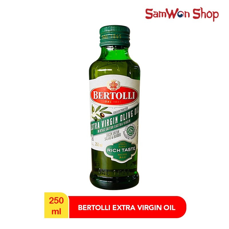 

Bertolli Extra Virgin Olive Oil 250 ML Minyak Zaitun Extra Virgin 250ml