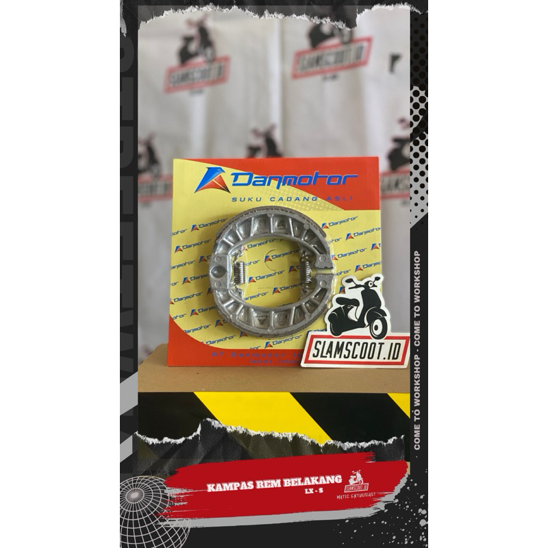 KAMPAS REM BELAKANG VESPA MATIC LX/S