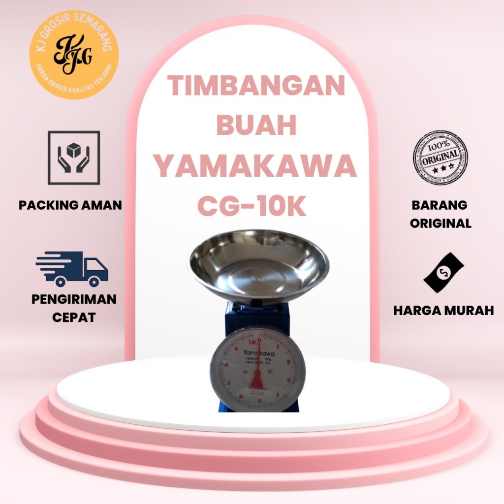 TIMBANGAN BUAH YAMAKAWA CG-10KG, 20KG / REKOMENDASI TIMBANGAN BUAH MURAH BERGARANSI