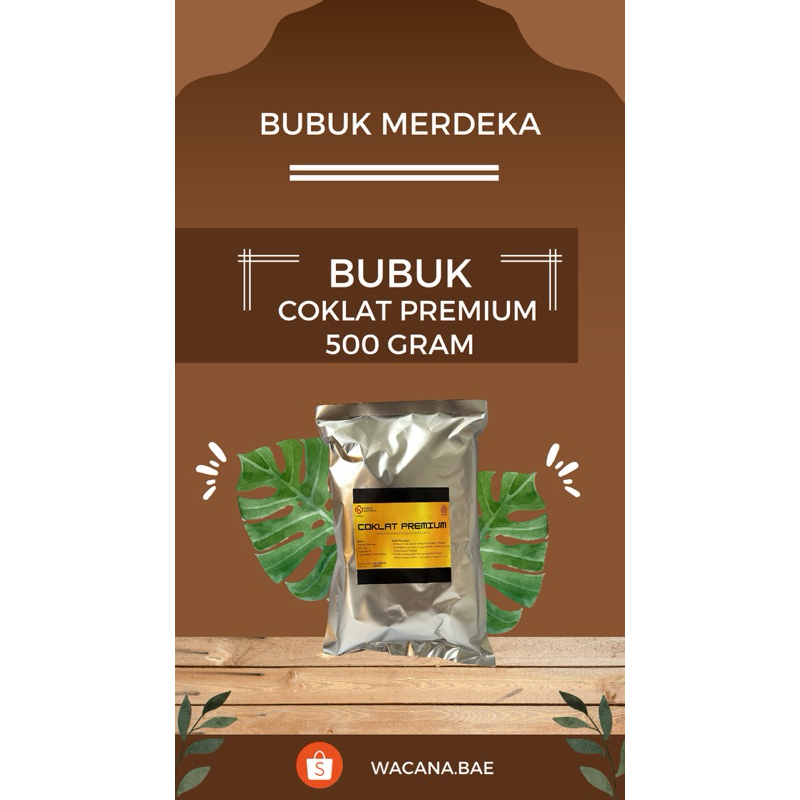 

Bubuk Coklat PREMIUM Merdeka (Mas Ical) 500gr