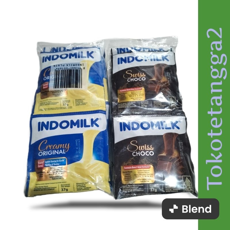 

(TG) Indomilk Renceng isi 6pcs x37gr Rasa Cokelat Vanila
