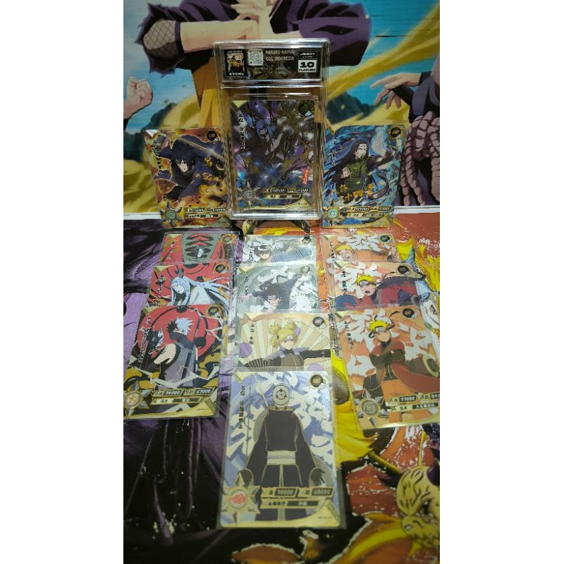 SET HIT CARD RAW NARUTO KAYOU