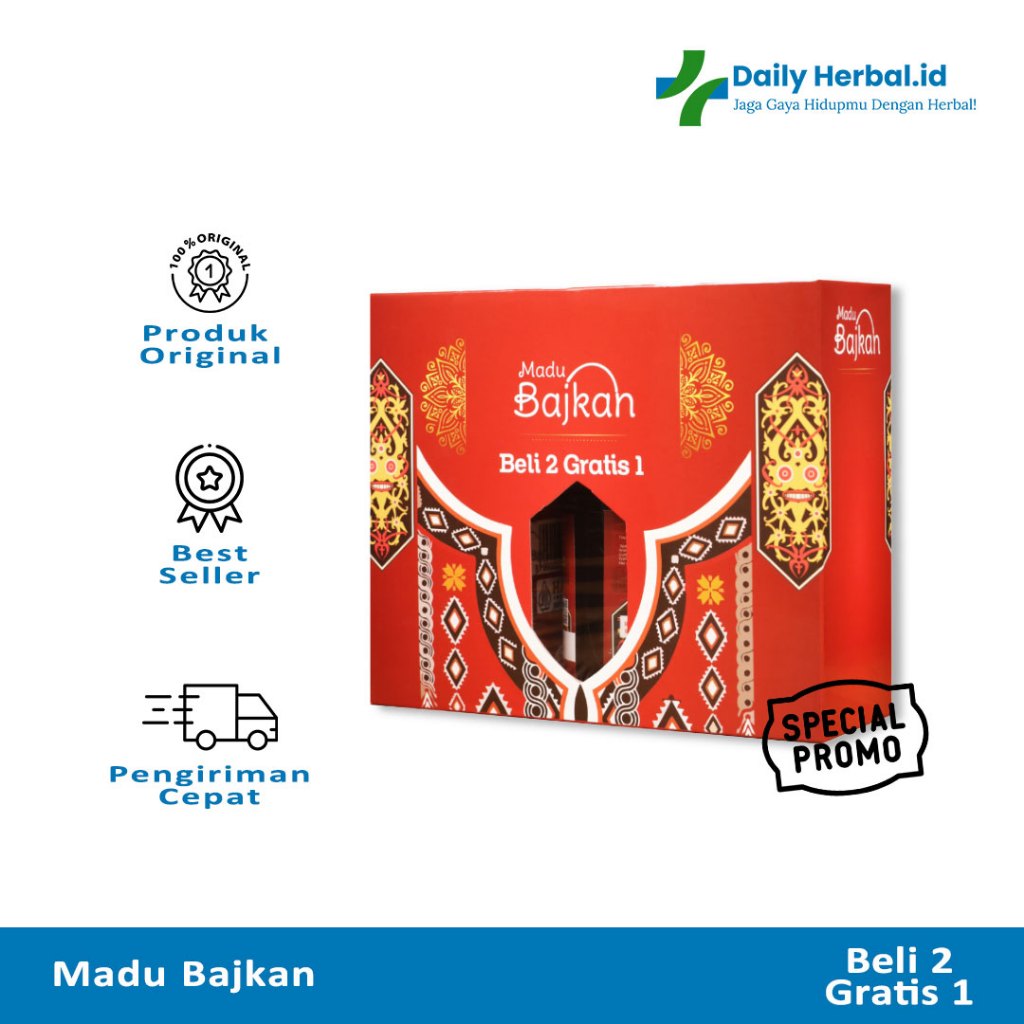 

MADU BAJKAN - BAJAKAH BORNEO GOLD - Membantu Lawan Kanker Tumor Kista dan Atasi Benjolan 250gr