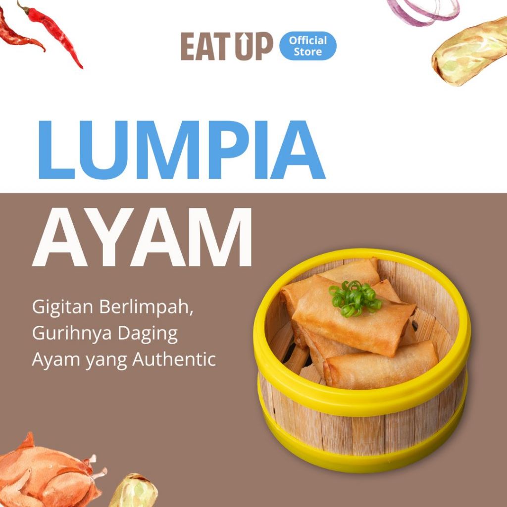 

Eat Up Dim Sum Premium Lumpia Ayam Frozen