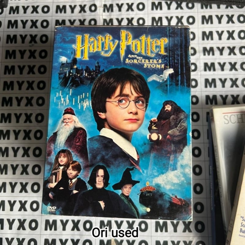 Original DVD Harry Potter and The Sorcerer's Stone Philosopher's 1 Batu Bertuah