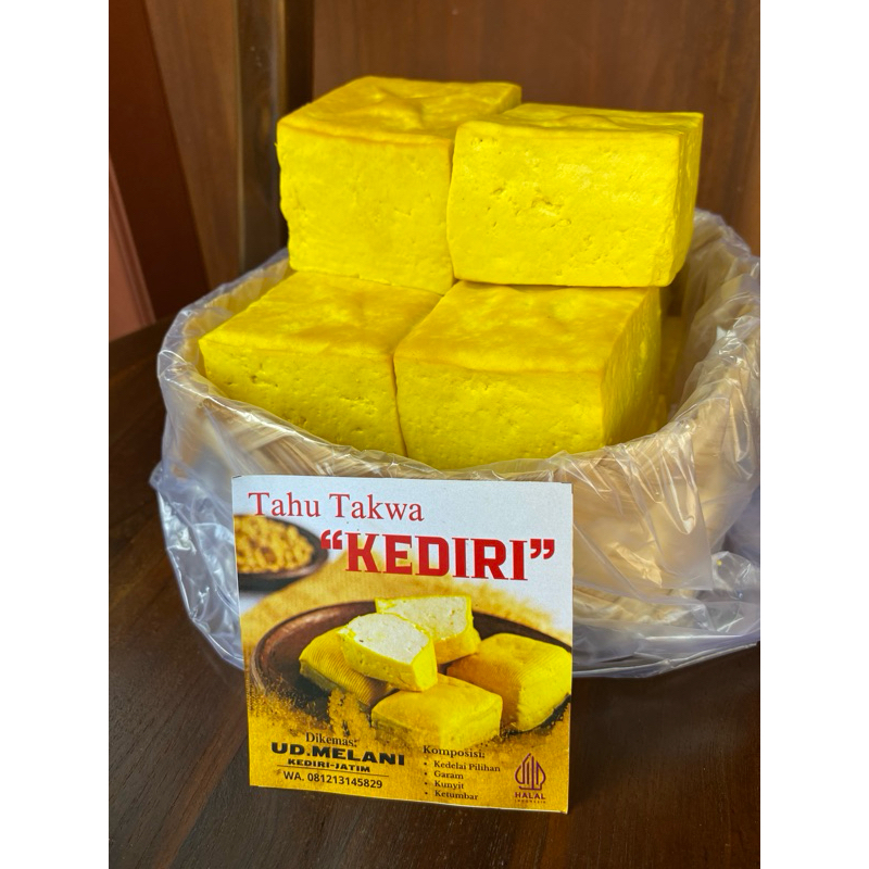 

Tahu Kuning Tahu Taqwa Kediri Asli Original Isi 10 Biji