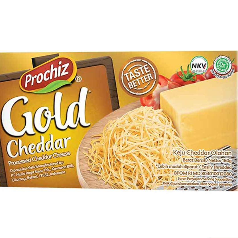 

KEJU PROCHIZ CHEDDAR CHEESE GOLD EKONOMIS