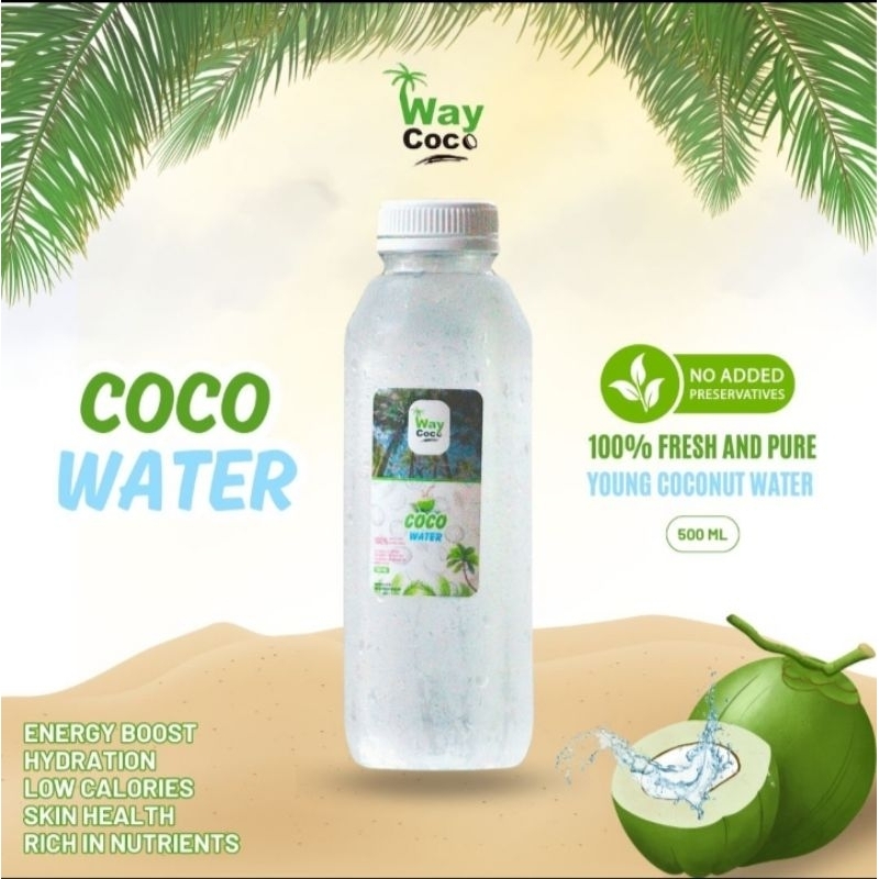 

Air kelapa muda 100% Air kelapa murni kemasan 500 ml