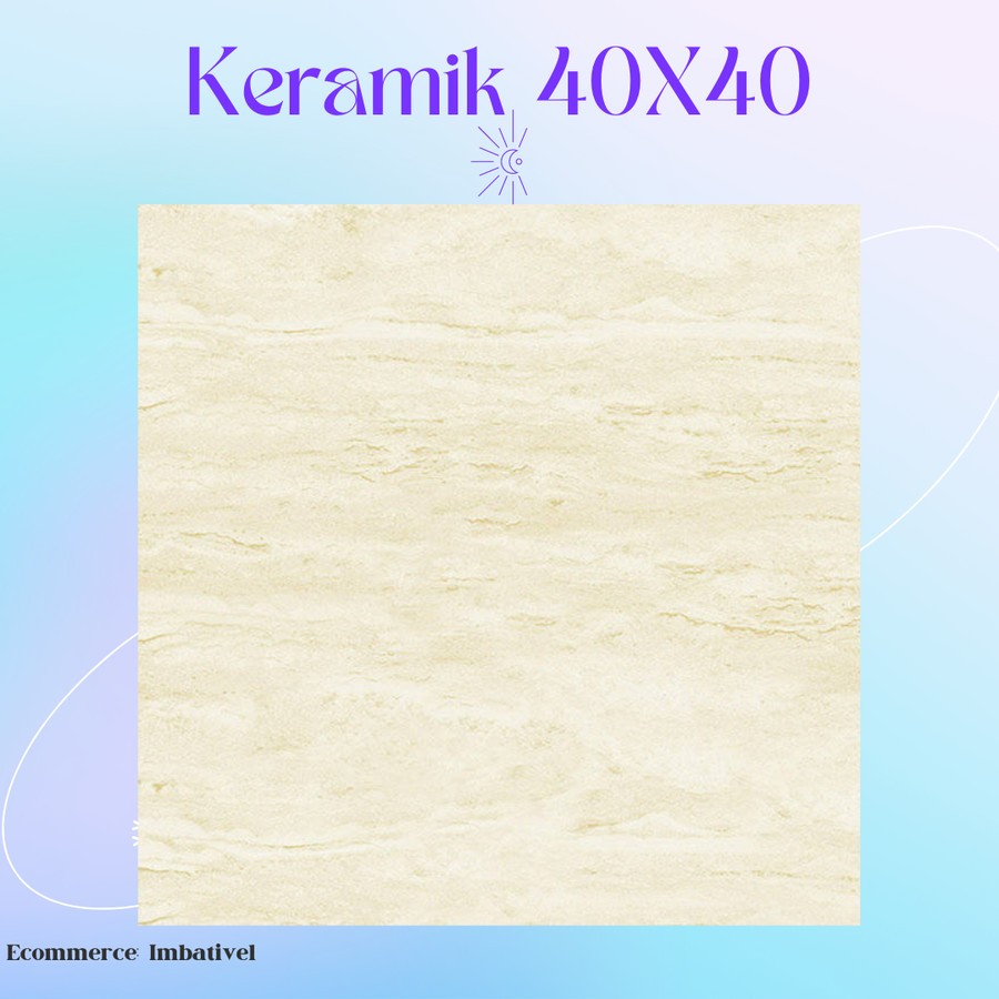 Keramik Lantai 40x40 Arwana 9999 │ Keramik Lantai Kamar Tidur / Ruang Keluarga / Dapur