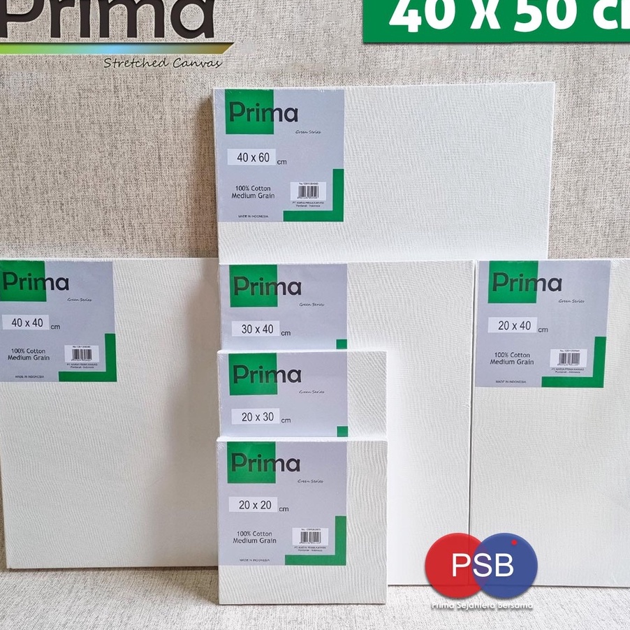 

BURUAN ORDER GAN Kanvas Lukis Prima 4x5 cm Green Series Painting Canvas