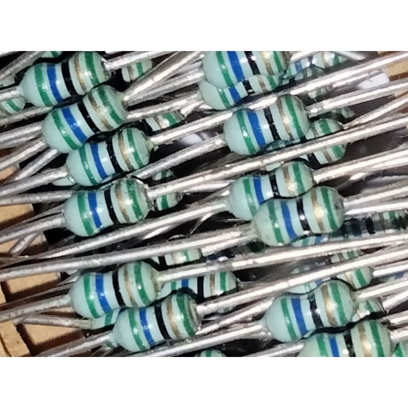 Resistor 56ohm 1/4w body 1/8w (50pcs)