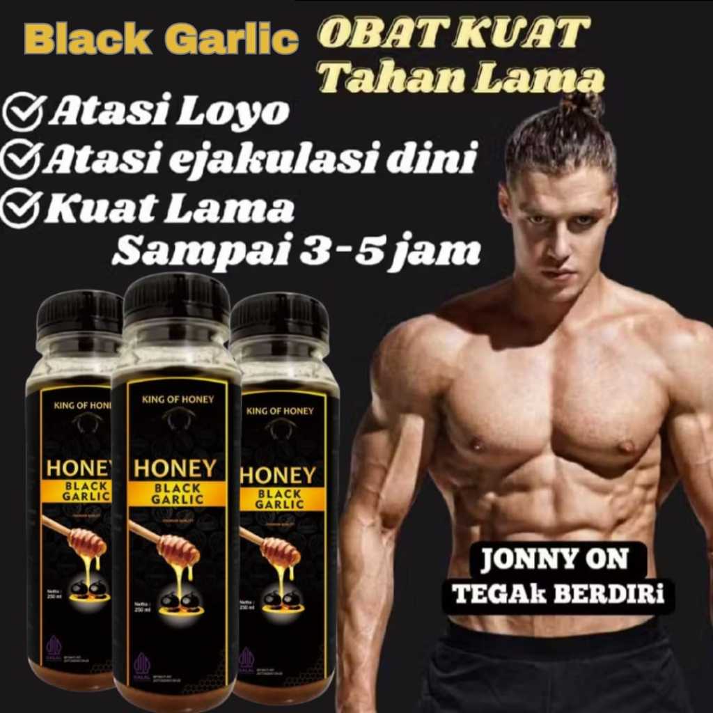 

Alamme Black Garlic - Honey Black Garlic - Madu Bawang Hitam Tunggal Lanang Premium