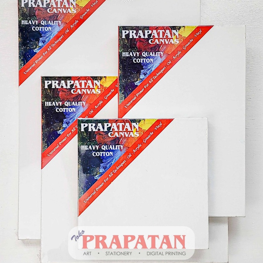 

TERBAIK Kanvas lukis prapatan spanram 5x5cm