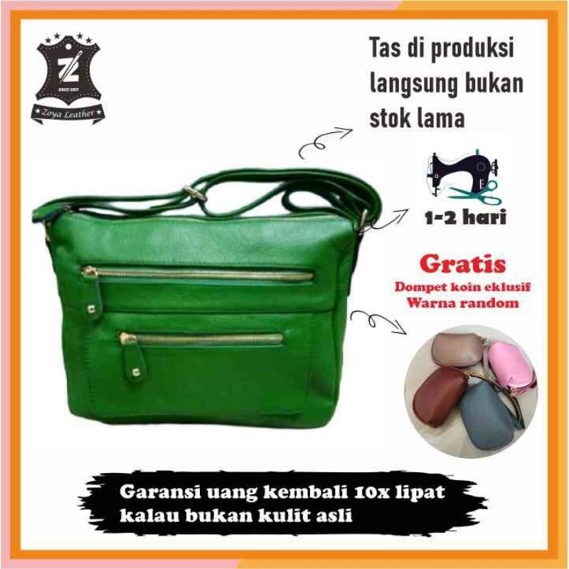 Tas Wanita Papirut Kulit Asli Garut 100% Original