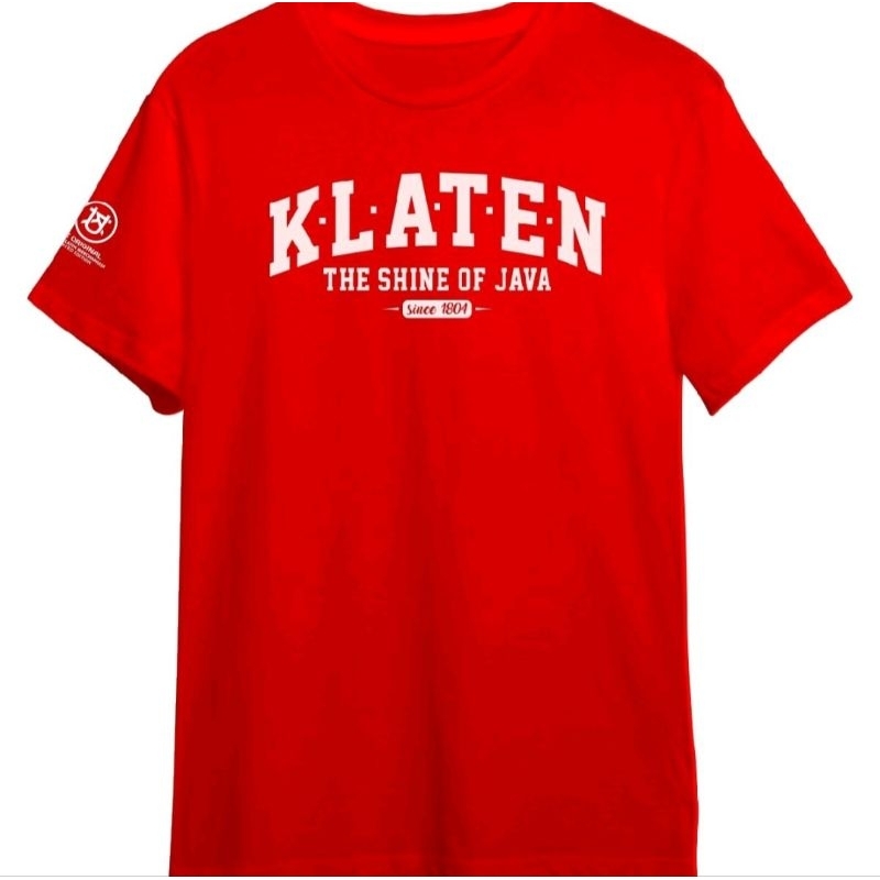 KAOS UCUP KLATEN ORIGINAL KAOS KLATEN MERAH PUTIH