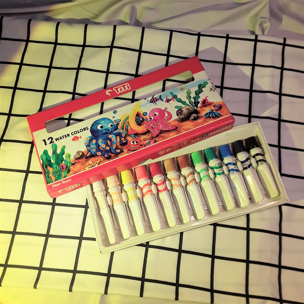 

TiTi 12 Water Colors Pinch Non-Toxic Original