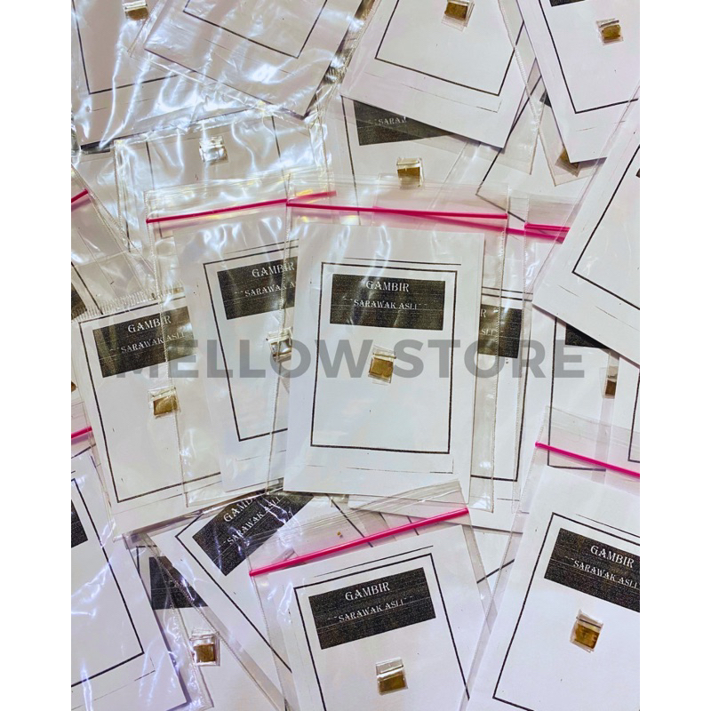 Gambir serawak padat original asli 100%