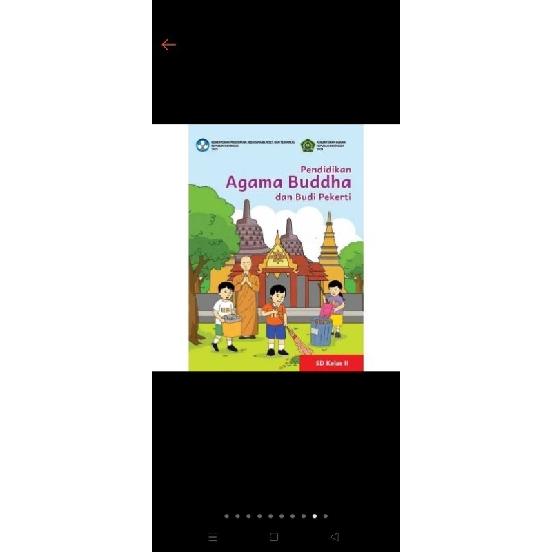 Buku agama Buddha kelas 2 SD