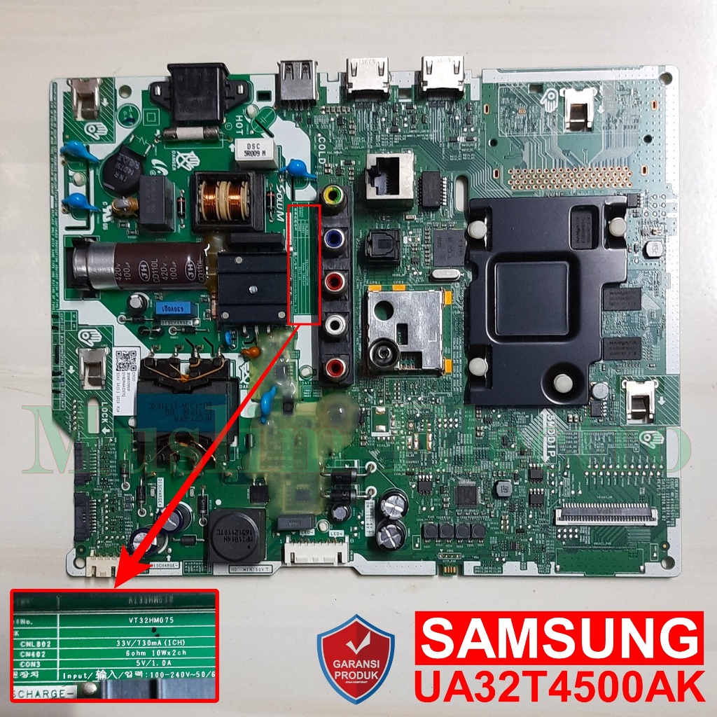 Mainboard LED TV Samsung UA32T4500AK UA32T4500 32T4500