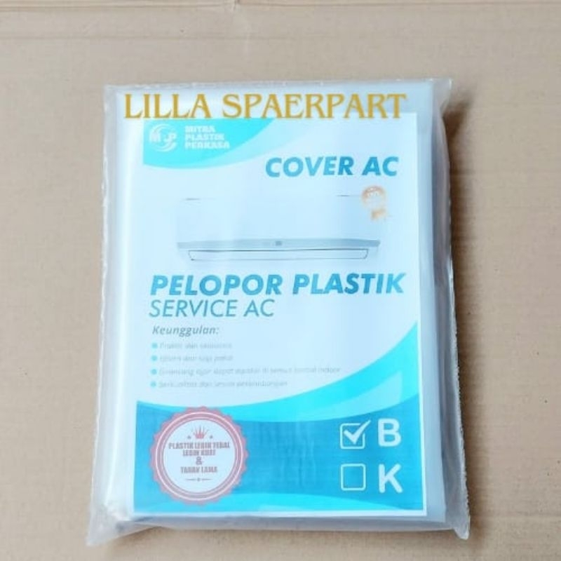 Plastik Cuci AC Indoor Cover AC Ukuran Besar