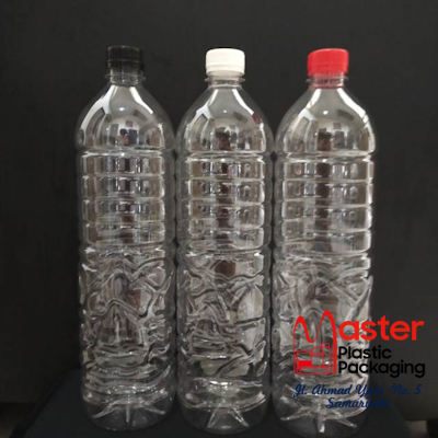 Botol plastik 1,5 Liter / 1500 ml - 5 Pcs